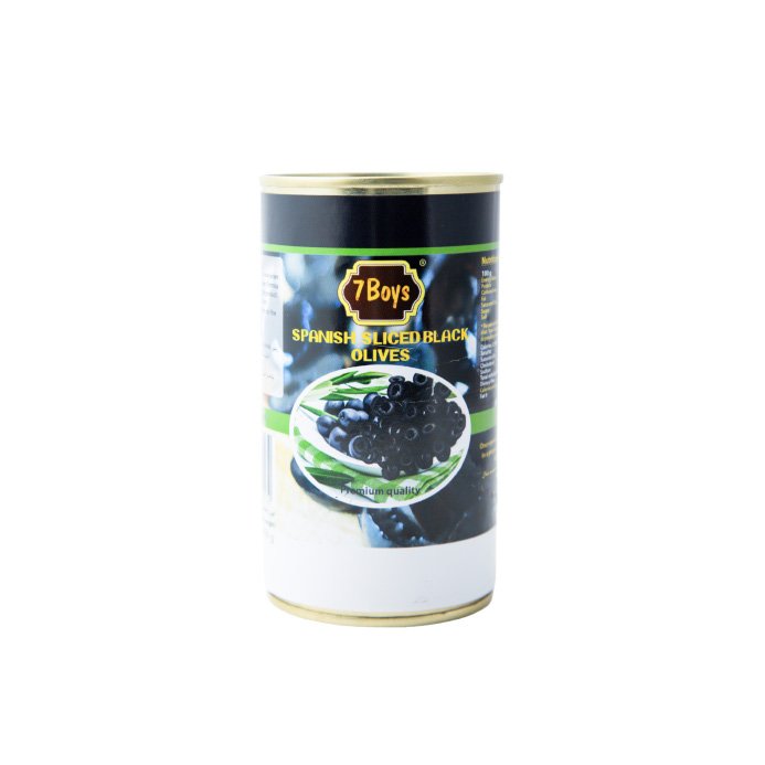 Sliced Black Olives 350g